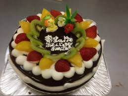 お誕生日ケーキ